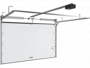 Гаражные секционные ворота RSD02 Doorhan из стальных сэндвич-панелей с торсионным механизмом (5200*3200)